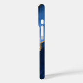 Coques Case-Mate iPhone Marbre bleu saphir de luxe (Verso / Gauche)