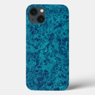 Case-Mate iPhone Case Marbre bleu Terrazzo Texture