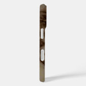 Coques Case-Mate iPhone Marbre Brown foncé (Verso / Droite)
