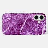 Coques Case-Mate iPhone Marbre clair pourpre (Verso (horizontal))