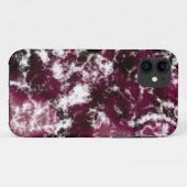 Coques Case-Mate iPhone Marbre de Bourgogne Abstrait (Dos (Horizontal))