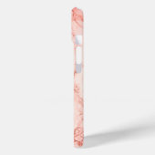 Coques Case-Mate iPhone Marbre de sel rose Personnalisé élégant et élégant (Verso / Gauche)