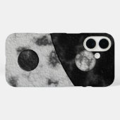 Coques Case-Mate iPhone Marbre de Yin Yang (Verso (horizontal))