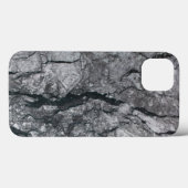 Coques Case-Mate iPhone marbre d'ivoire d'ébène veiné (Verso (horizontal))