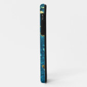 Coques Case-Mate iPhone marbre d'or bleu Coque-Mate Tough Apple (Dos/Gauche)