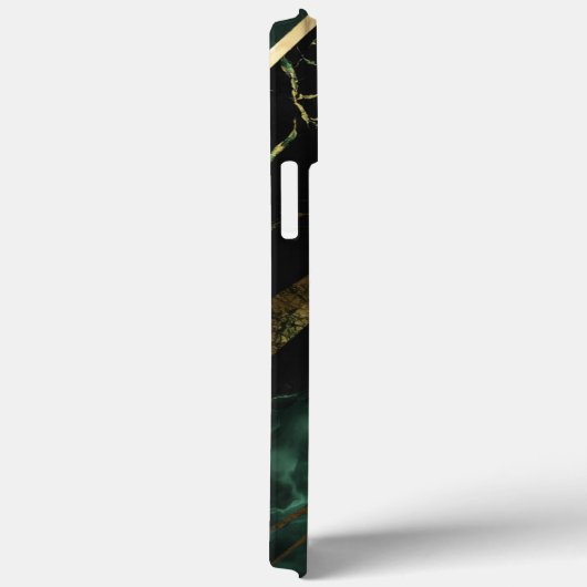 Coques Case-Mate iPhone marbre doré (Verso / Droite)