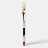 Coques Case-Mate iPhone Marbre élégant Art Abstrait (Verso / Gauche)