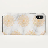 Coques Case-Mate iPhone marbre et Motif orné (Dos (Horizontal))