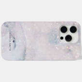 Coques Case-Mate iPhone Marbre et Parties scintillant Texture imprimée (Verso (horizontal))