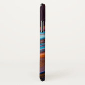 Coques Case-Mate iPhone Marbre Gold Dark Rainbow (Dos/Droite)