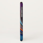 Coques Case-Mate iPhone Marbre Gold Dark Rainbow (Dos/Gauche)