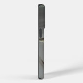 Coques Case-Mate iPhone Marbre Gris avec Veine d'Or (Verso / Droite)