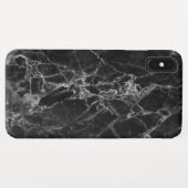 Coques Case-Mate iPhone Marbre gris foncé (Dos (Horizontal))