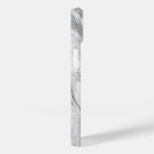 Coques Case-Mate iPhone Marbre gris noir Motif iPhone / Android (Verso / Droite)