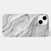 Coques Case-Mate iPhone Marbre gris noir Motif iPhone / Android (Verso (horizontal))