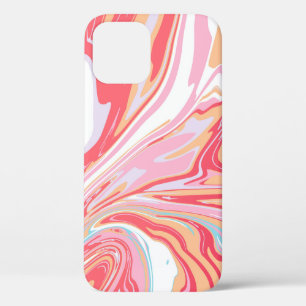 Case-Mate iPhone Case Marbre liquide Abstrait ou fond de tendance époxy