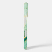 Coques Case-Mate iPhone Marbre Luxe Menthe & Or (Verso / Droite)