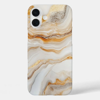 Coques iPhone 16 Plus Marbre minimaliste - Design élégant et intemporel