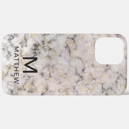 Coques Case-Mate iPhone Marbre Moderne (Retour (horizontal))