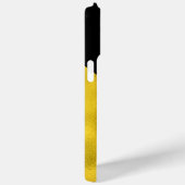 Coques Case-Mate iPhone Marbre Motif et Faux Gold Foil (Verso / Droite)