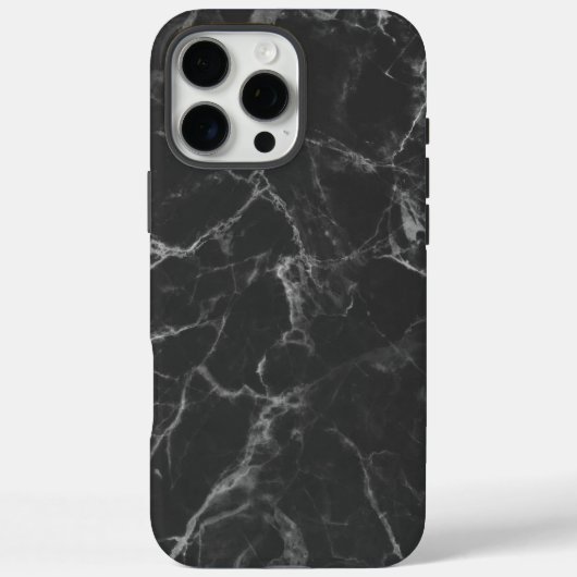 Coques Case-Mate iPhone Marbre noir (Verso)