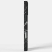 Coques Case-Mate iPhone Marbre noir (Verso / Droite)