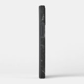 Coques Case-Mate iPhone Marbre noir (Verso / Droite)
