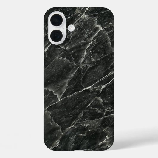 Coques Case-Mate iPhone Marbre noir (Verso)