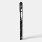 Coques Case-Mate iPhone Marbre noir (Verso / Gauche)