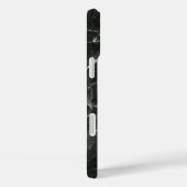 Coques Case-Mate iPhone Marbre noir (Verso / Droite)