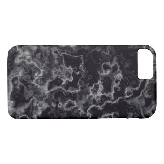 Coques Case-Mate iPhone Marbre noir (Dos (Horizontal))
