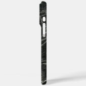 Coques Case-Mate iPhone Marbre noir classique (Verso / Gauche)