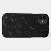 Coques Case-Mate iPhone Marbre Noir Élégant (Dos (Horizontal))