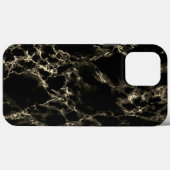 Coques Case-Mate iPhone Marbre noir Faux (Verso (horizontal))