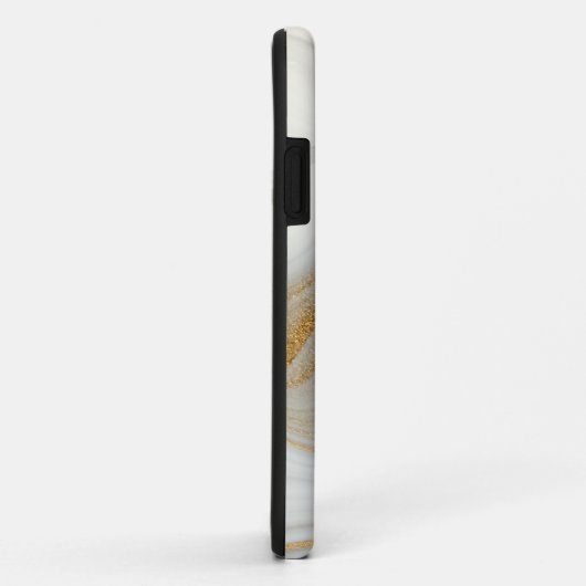 Coques Case-Mate iPhone Marbre or  (Dos/Droite)