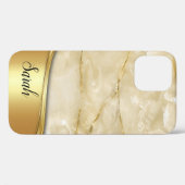 Coques Case-Mate iPhone Marbre or cool tendance (Verso (horizontal))