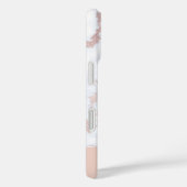 Coques Case-Mate iPhone Marbre or rose Personnalisé (Verso / Droite)