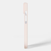 Coques Case-Mate iPhone Marbre Pailleté Or Rose Élégant Moderne (Verso / Gauche)