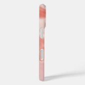 Coques Case-Mate iPhone Marbre Parties scintillant or Orange Peach Personn (Verso / Droite)