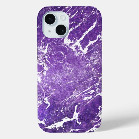 Coques Case-Mate iPhone Marbre pourpre (Verso)