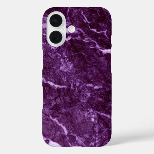 Coques Case-Mate iPhone Marbre pourpre (Verso)