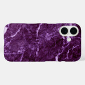 Coques Case-Mate iPhone Marbre pourpre (Verso (horizontal))