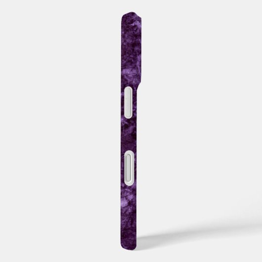 Coques Case-Mate iPhone Marbre pourpre foncé (Verso / Droite)