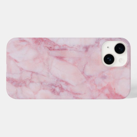 Coques Case-Mate iPhone Marbre rose (Verso (horizontal))