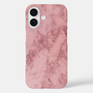 Coques iPhone 16 Marbre rose