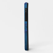 Coques Case-Mate iPhone marbre rose bleu Coque-Mate Pomme dure (Dos/Gauche)