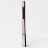 Coques Case-Mate iPhone Marbre rose clair Agate Collection moderne (Dos/Gauche)