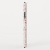 Coques Case-Mate iPhone Marbre rose élégant (Dos/Droite)