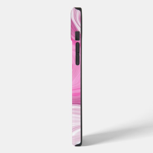 Coques Case-Mate iPhone Marbre rose et blanc Faux (Verso / Gauche)