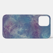 Coques Case-Mate iPhone marbre rose et bleu (Verso (horizontal))